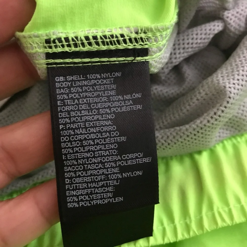 NWT The North Face Men’s Neon Green Swim Shorts Size XXXL